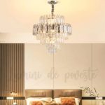 Candelabru Krystal Shine Silver