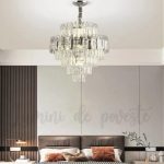 Candelabru Krystal Shine Silver