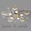 Lustra LED Space Glam Gold 5