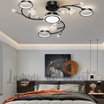 Lustra LED Space Glam Black